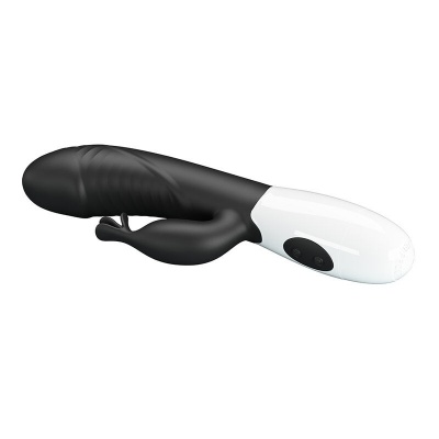 Pretty Love Rasmussen Rabbit Vibrator - Black - image 6