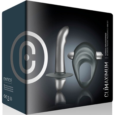 Climaximum Entice Kit Vibrating Cock Ring & Prostate - image 5