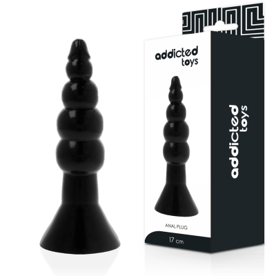 Addicted Toys Anal Plug 17 CM Black - image 2