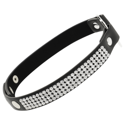 Coquette Chic Desire Vegan Leather Choker with Heart - image 5