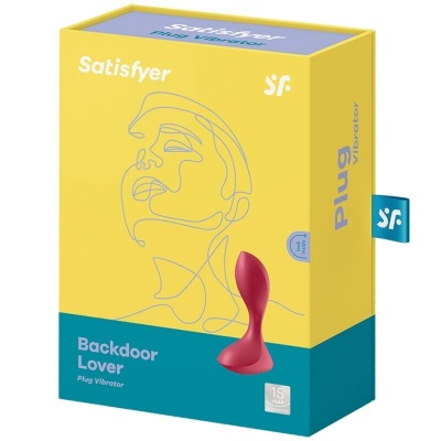Satisfyer - Backdoor Lover Vibrating Plug Red - image 4