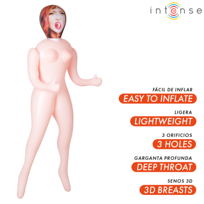 Intense Scarlett Inflatable Doll Three Orifices - image 2