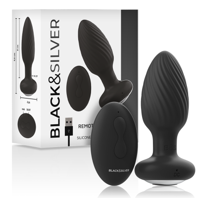 Wells Plug Silicone Anal Rotator Remote Control - image 2