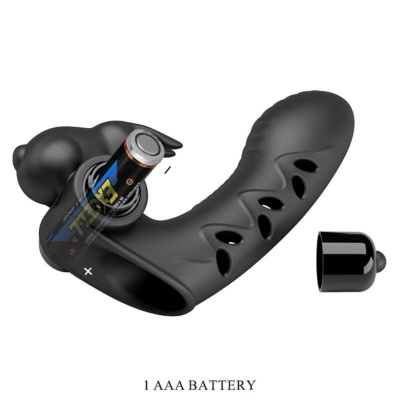 Pretty Love Vance Black Rabbit Vibrator Finger - image 4