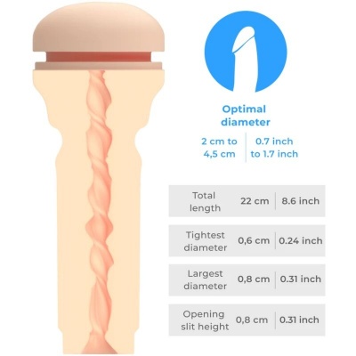 Kiiroo Feel Stroker Extra Tight Butt Flesh - image 6