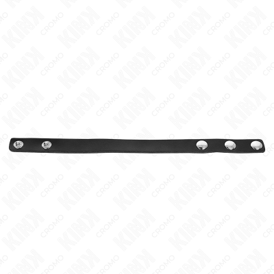 Kink Leather Penis Ring With Pressure Closure 21.5 X 1.5 CM - image 4
