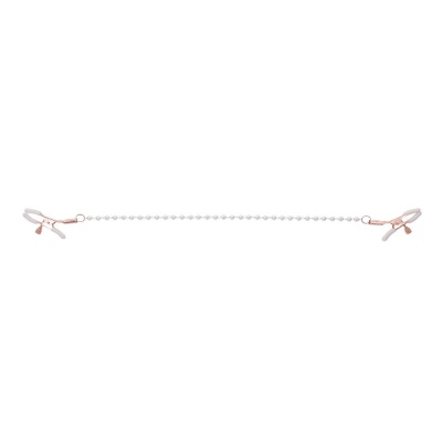 Sportsheets – Peaches ‘n CreaMe Pearl Nipple Clamps – Crème Foto van Sportsheets – Peaches ‘n CreaMe Pearl Nipple Clamps – Crème