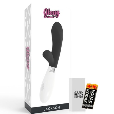 Glossy Jackson Rabbit Black - image 5