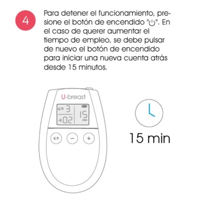 500 Cosmetics U-Breast Electrostimulation Device - image 5