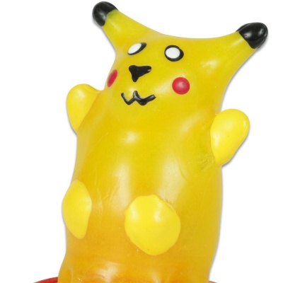 Condomerie Hand-Painted Novelty Condoms Yellow Mouse - image 3