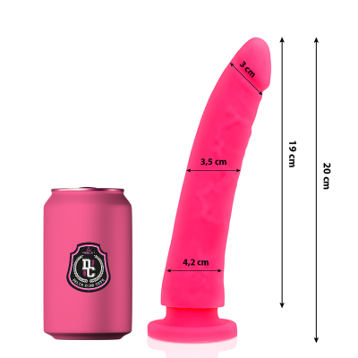 Deltaclub Pink Medical Silicone Dildo 20 CM