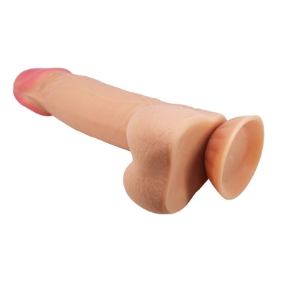 Pretty Love Sliding Skin Dildo Flesh 21.8 CM - image 4