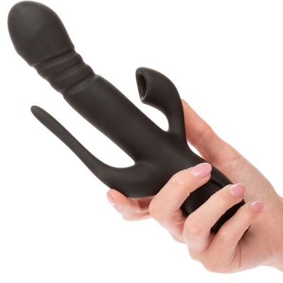 CalExotics Triple Euphoria Vibrator Black CalExotics Triple Euphoria Vibrator Black