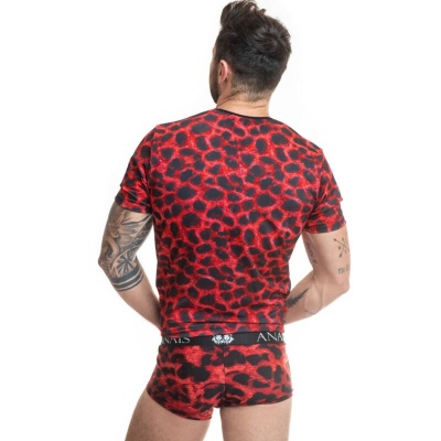 Anais Men Savage T-Shirt S - Red Microfiber - image 2