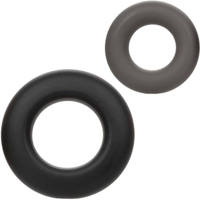 CalExotics Alpha Prolong Set of 2 Ring Grey - image 6