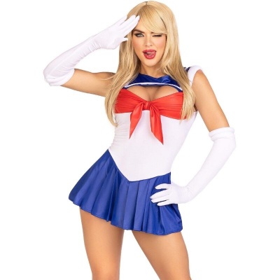 Leg Avenue Sexy Sailor Costume Multicolor S - image 2