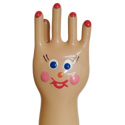 Condomerie Hand-Painted Big Happy Hand XL Condoms
