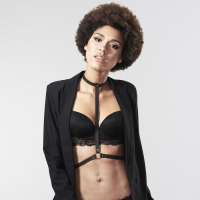 Bijoux Indiscrets Maze Harness Black - image 4