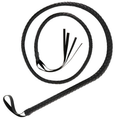 Darkness Black Bondage Whip 210cm