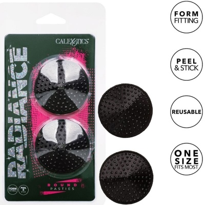 Radiance Round Shape Jewel Nipple Covers - image 1
