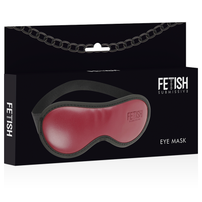 Fetish Submissive Dark Room Vegan Leather Mask Neoprene - image 4