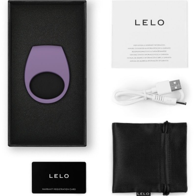 Lelo TOR 3 Violet Vibrator Ring - image 3