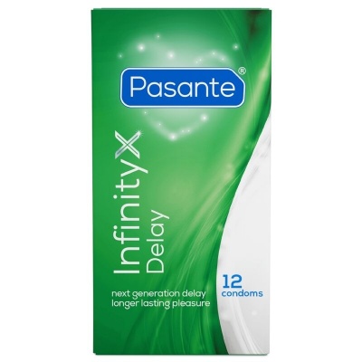 Pasante Delay Infinity Condoms 12 Pack - image 4