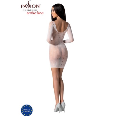 Passion BS101 Bodystocking White One Size - image 4