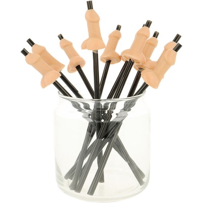 Diablo Picante Bag of 10 Natural Penis Straws - image 1