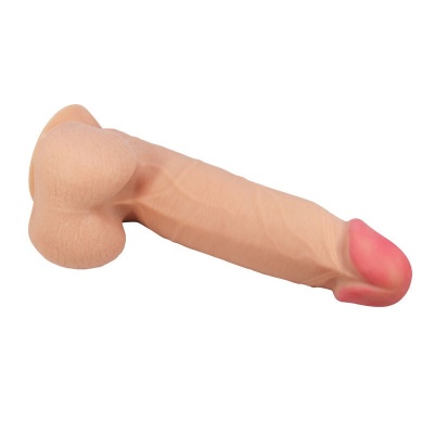 Pretty Love Sliding Skin Dildo Flesh 21.8 CM - image 5