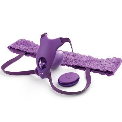 Fantasy For Her Butterfly Harness Vibrator, Rechargeable & Remote