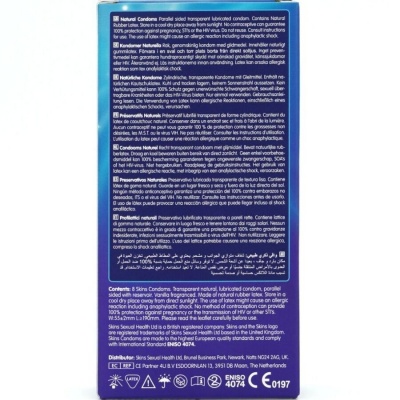 Skins Natural Premium Condoms 8 Units - image 4