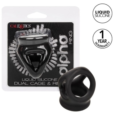 CalExotics Alpha Dual Cage Ring Black - image 2