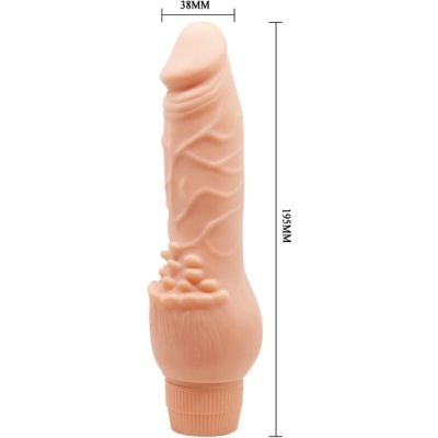 Baile Barbara Realistic Vibrator 19.5 CM Flesh - image 5