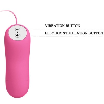 Romantic Wave clamps With Vibration And Fuchsia Electroshock - image 6
