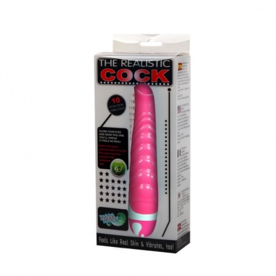 Baile Realistic G-Spot Vibrator Pink 21.8cm - image 8