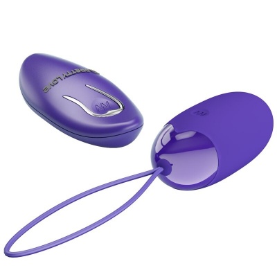 Pretty Love Berger Violet Vibrating Egg Remote Control - image 2