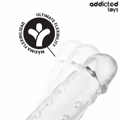 Addicted Toys Transparent Penis Extender Size S 23cm - image 5