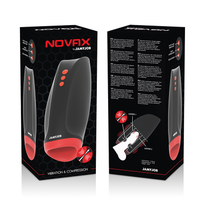 Jamyjob Novax Masturbator Vibration Compression - image 7