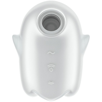 Satisfyer Glowing Ghost Air Pulse and Vibrator White - image 2