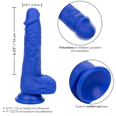 Calexotics Admiral Sailor Vibrator Blue - image 4