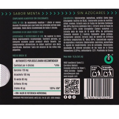Wug Diet Appetite Control Chewing Gum 8 - image 4