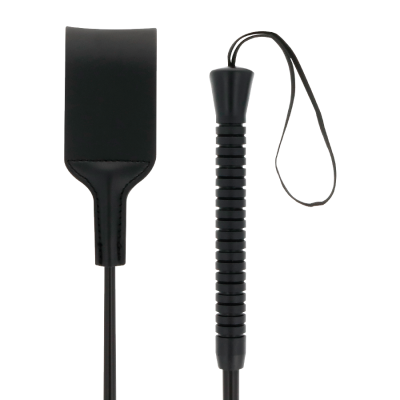 Darkness Fetish Black Wide BDSM Whip - image 2
