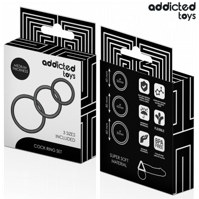 Addicted Toys Silicone Rings Model 2 Set - image 6