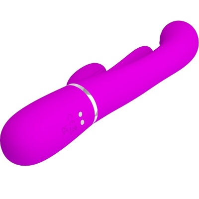 Pretty Love Shania Triple Rabbit Vibrator Pink - image 4