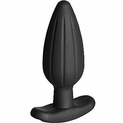 Silicone Black Rocker Butt Plug Large - image 2