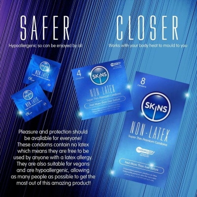 Skins Latex-Free Condoms 4-Pack - image 6