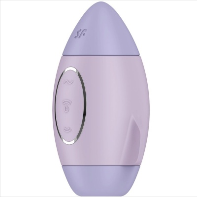 Satisfyer Mission Control Lilac Mini Air Pulse Vibrator - image 2