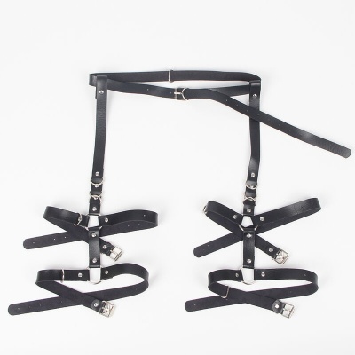 Subblime Leather Garter Harness Rings - image 4