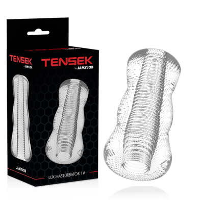 Jamyjob Extreme Tensek 1 Masturbator, Clear - image 3